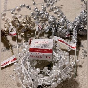 NWT glitter decorations
